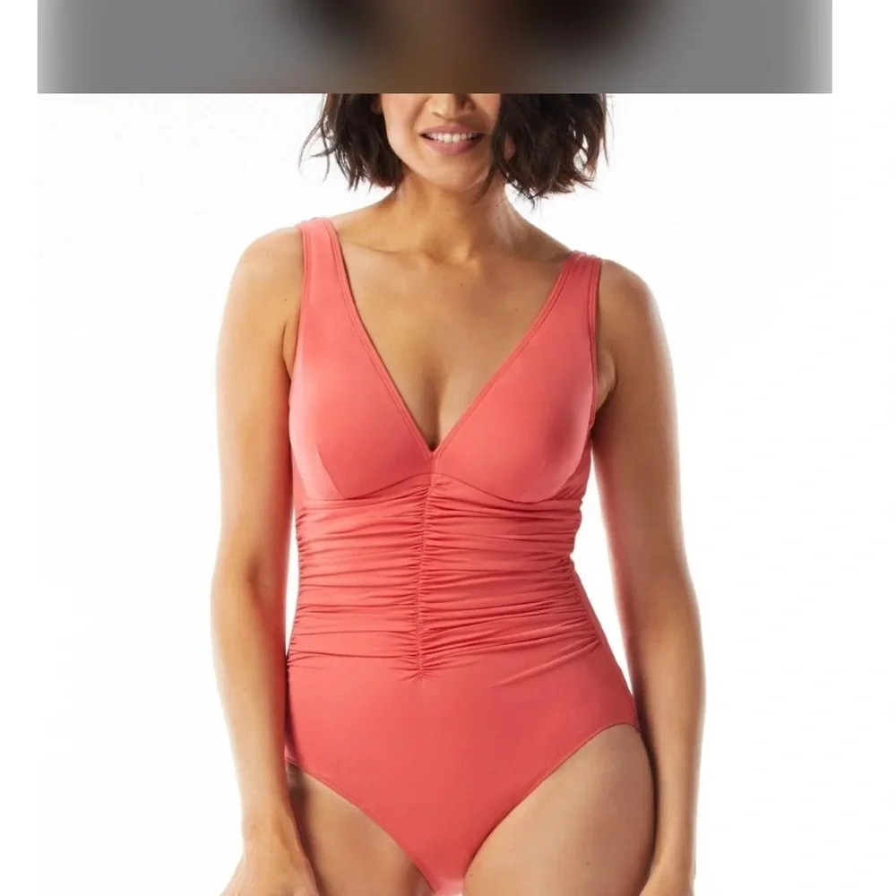 Coco Reef Coral One Piece Shaping  Swimsuit - Picture 8 of 9